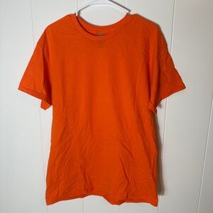 Gildan Orange Short Sleeve Tee 5000
